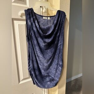 BUNDLE From Cato!!!!  1 Navy Blue and 1 Green Multi Women's Blouse Bundle